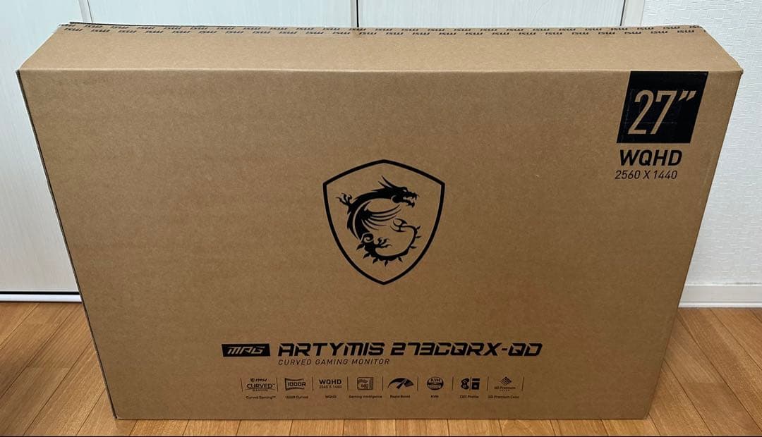 【即購入OK】 MSI MPG ARTYMIS 273CQRX-QD 湾曲