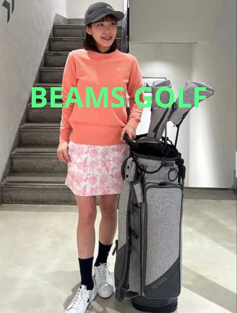 BEAMSGOLF ブークレニットプルオーバー