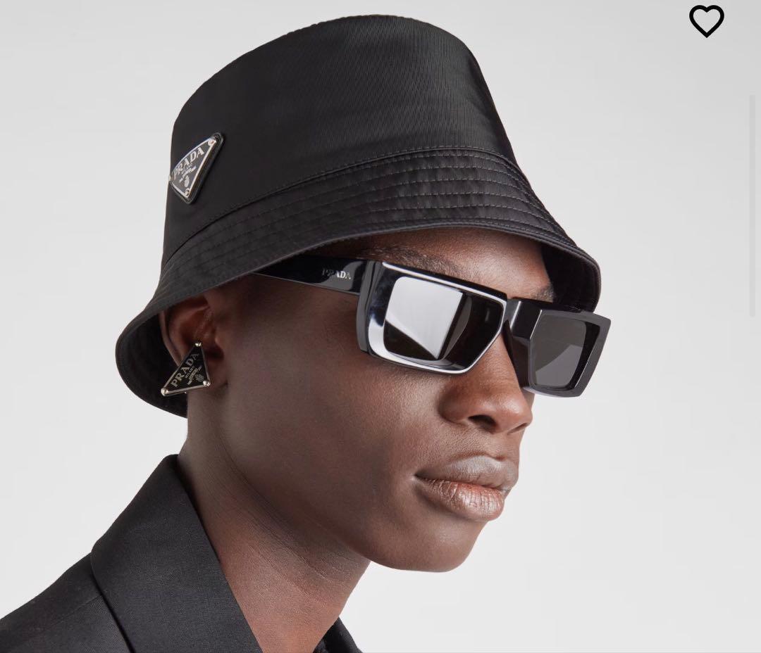 PRADA RE-NYLON ブラック バケットハット　XL