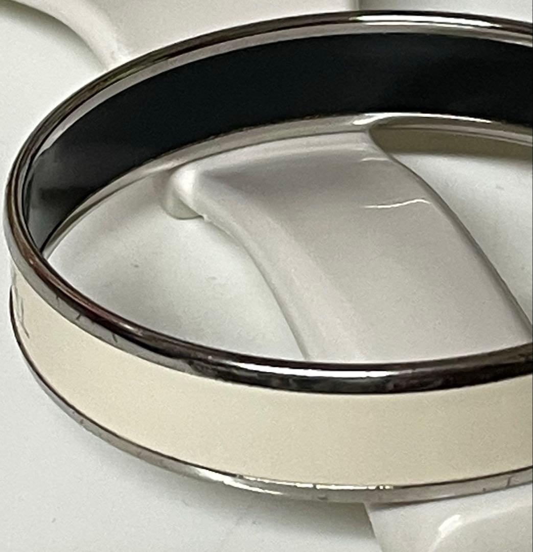 HERMES エルメス エマイユPM メタル カレーシュ ブレスレット バングル
