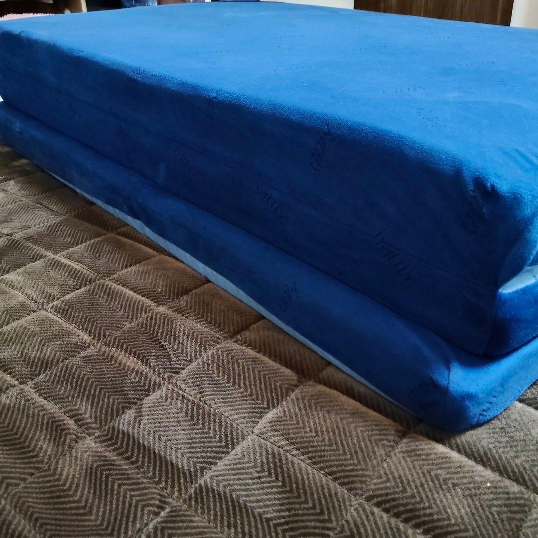 *チエ*エムリリー セミダブル 三つ折りマットレス 8cm厚