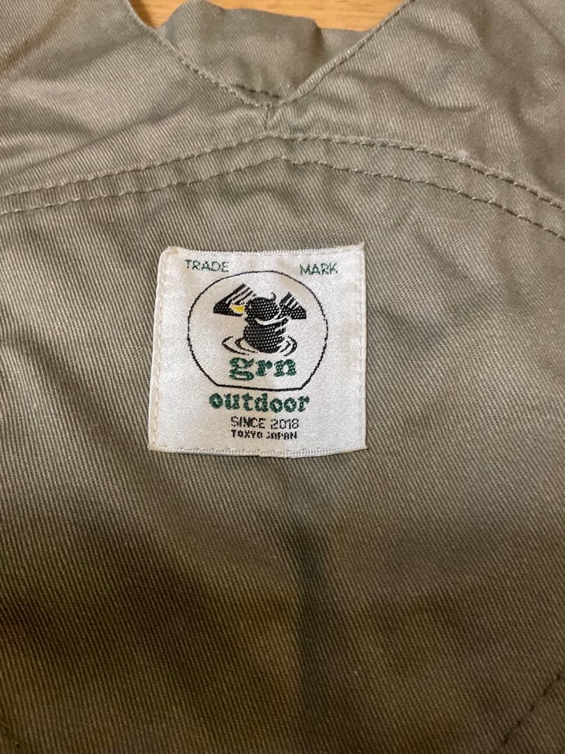 grn outdoor オーバーオール　HIASOBI BIG BEN サイズL