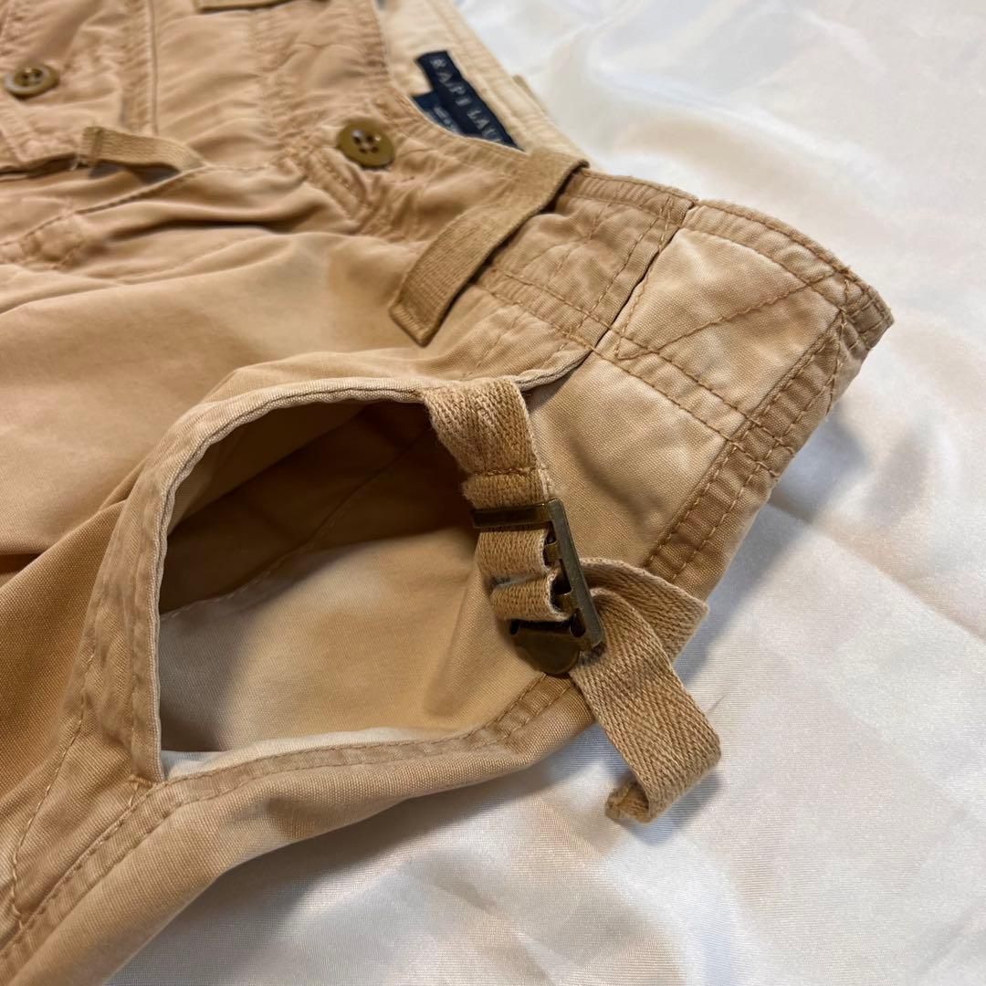 ラルフローレン マルチポケット カーゴパンツ ベージュ Y2K