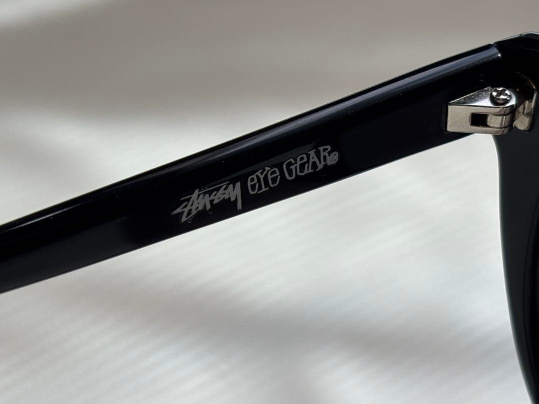 ステューシー/REMUS/サングラス/限定/ケース付/ボストン/日本製/グレー