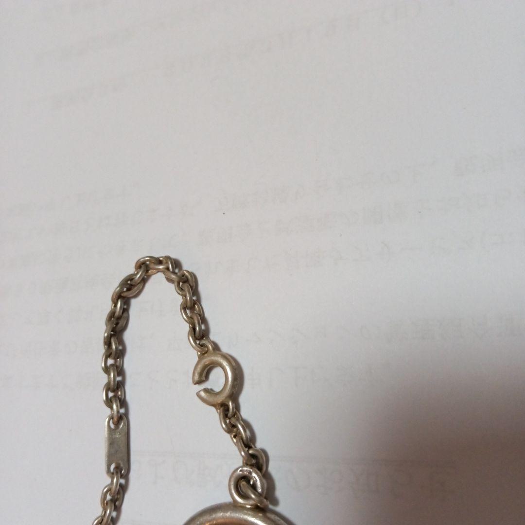 HERMES セリエシルバー チェーン付きチャーム・キーホルダー