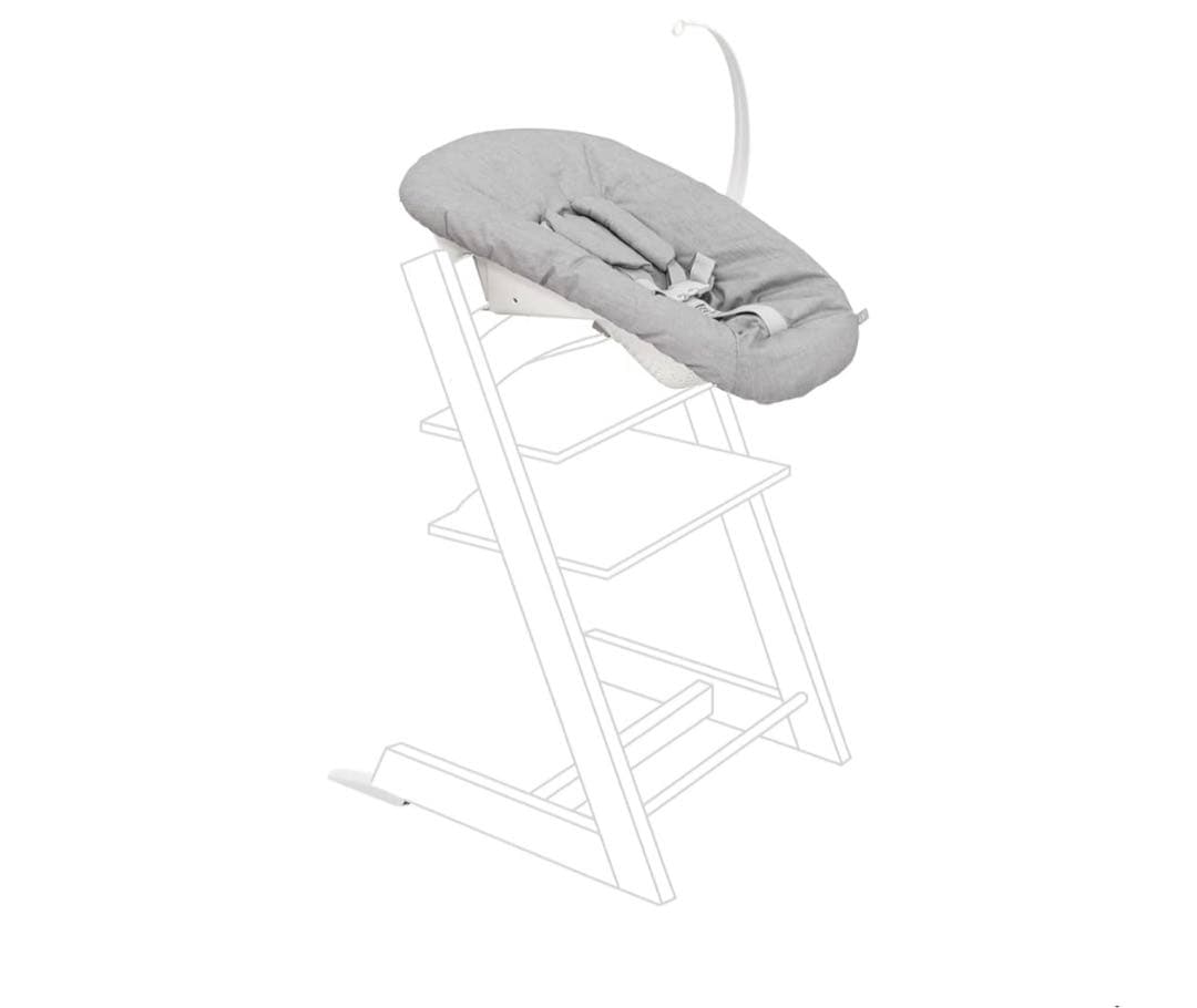 Stokke(ストッケ)トリップトラップ ベビーチェア パッドセット　グレー