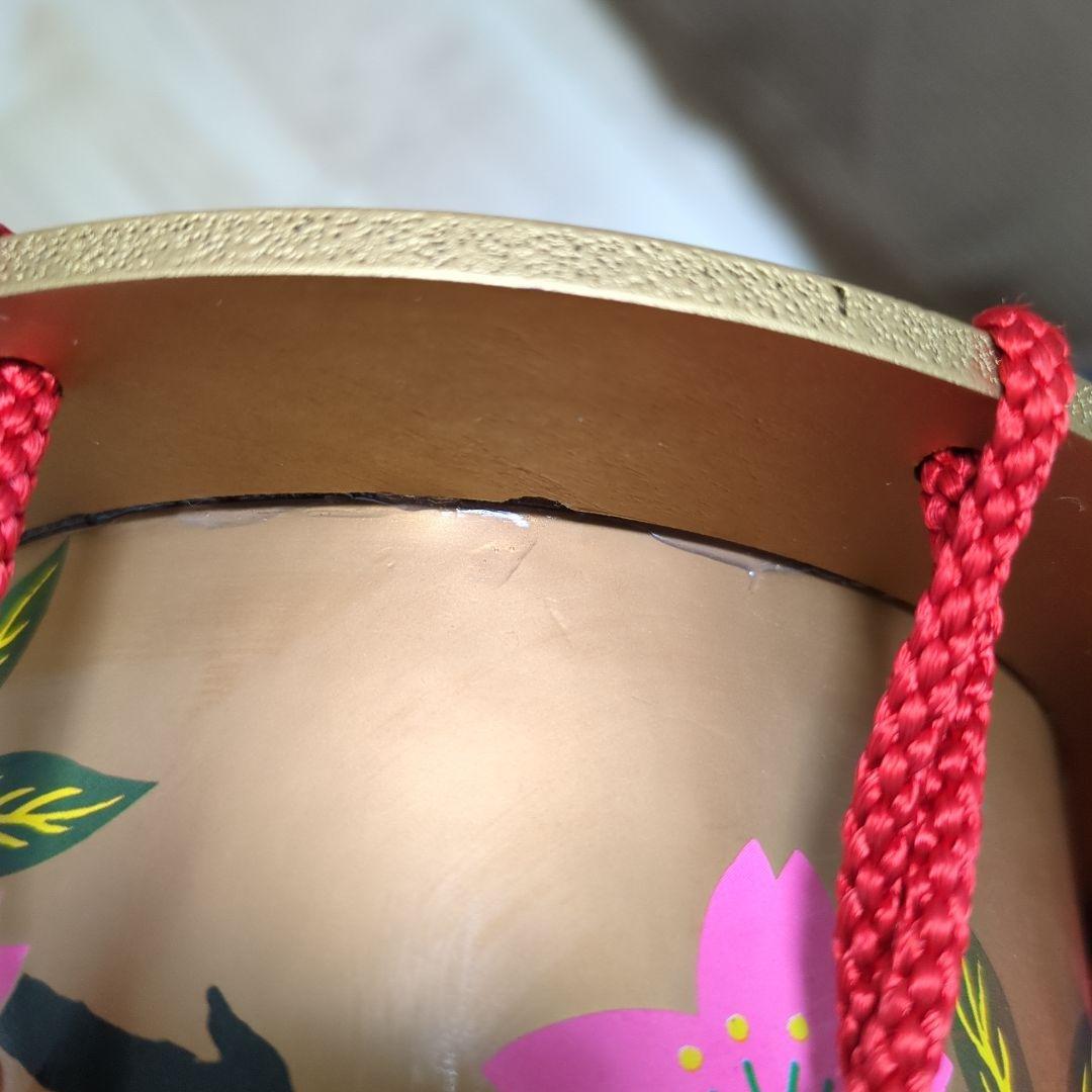 日本舞踊　小道具　金鞨鼓（きんかっこ）と振り鼓（ふりつづみ）のセット
