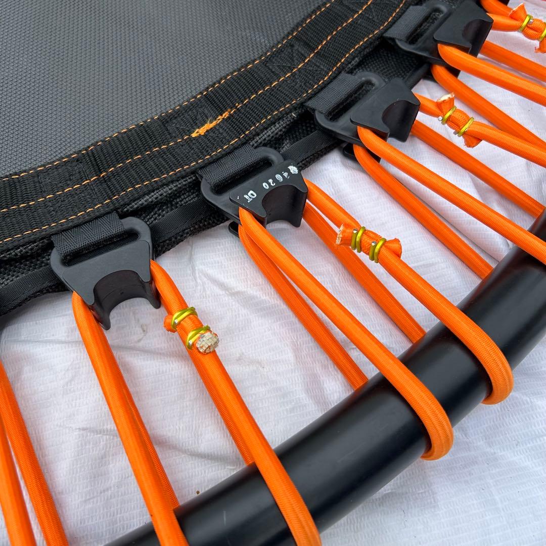 bellicon 円形トランポリン オレンジと黒　ドイツ製　クラシック