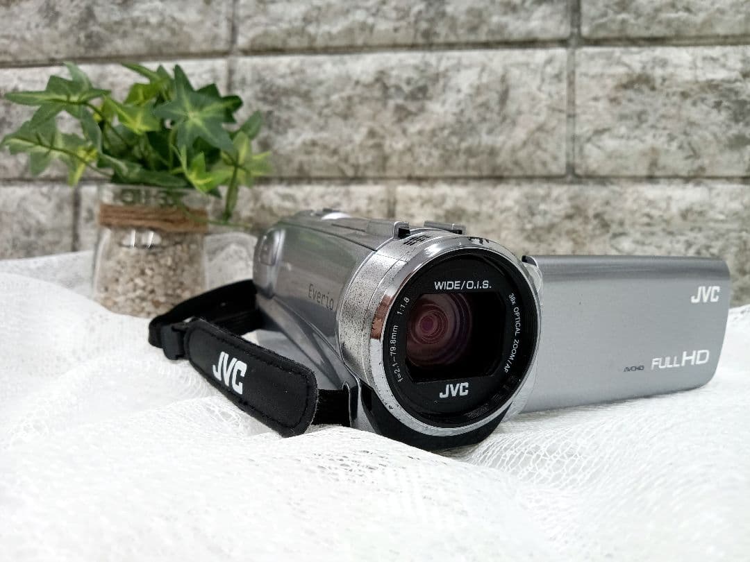 JVC ビデオカメラ GZ-E745-S フルハイビジョン 高画質