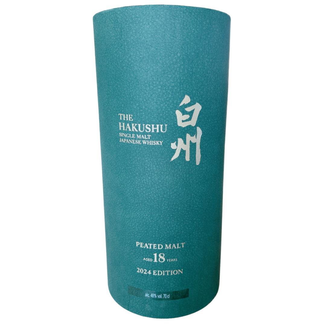ウイスキー48度 サントリー 白州18年 ピーテッドモルト 2024エディション