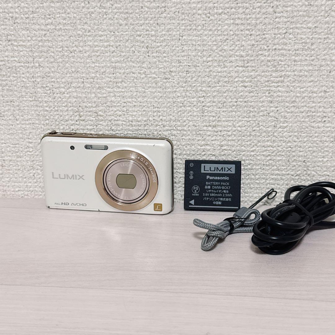 2376【ジャンク】Panasonic　LUMIX　DMC-FX80
