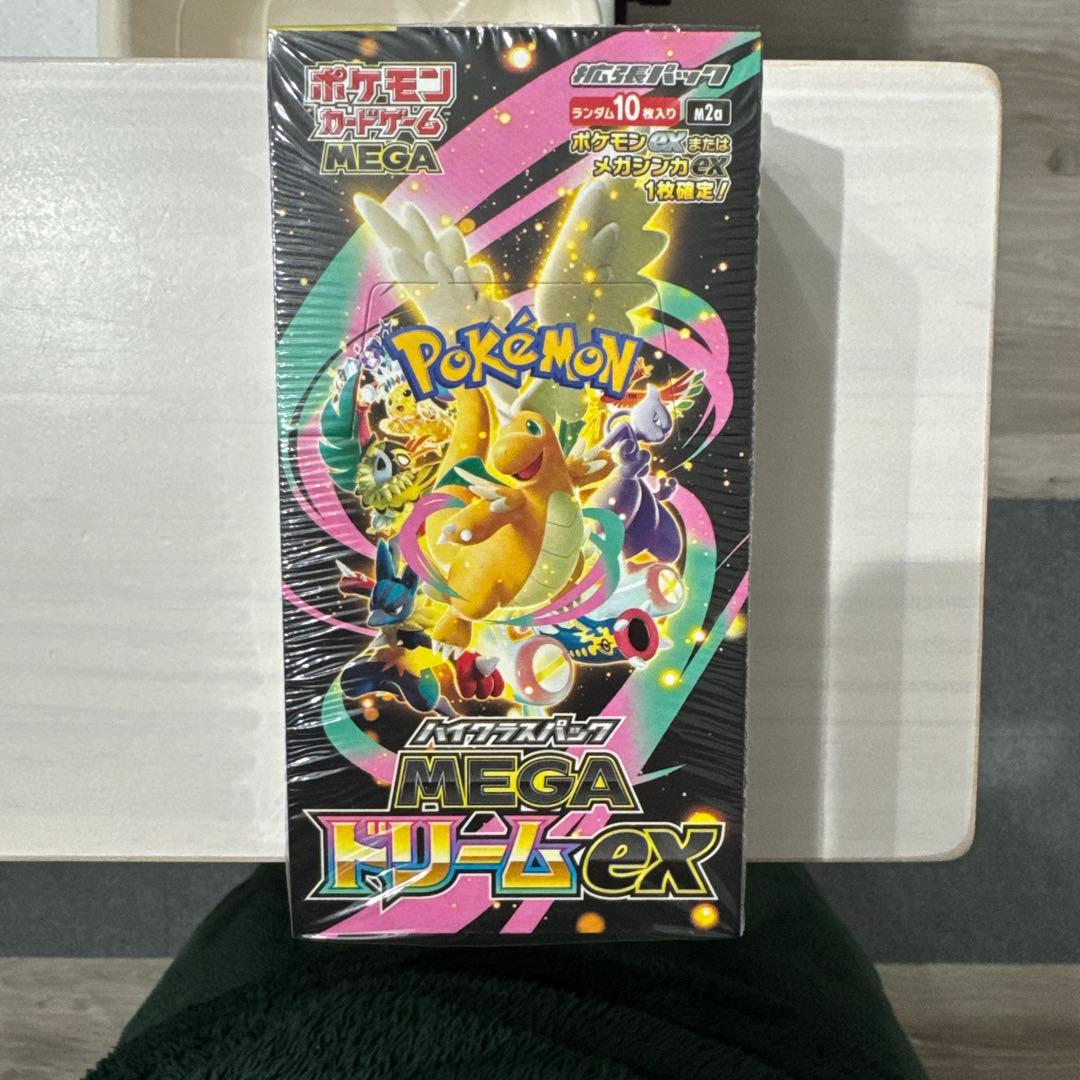 ポケモンカードゲーム MEGA ドリームEX boxシュリンク付き