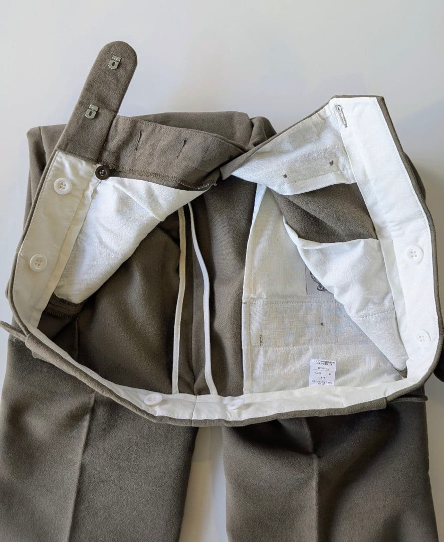 新品タグ付きCORDINGS モールスキンパンツＴＲＪ511グレーサイズW32