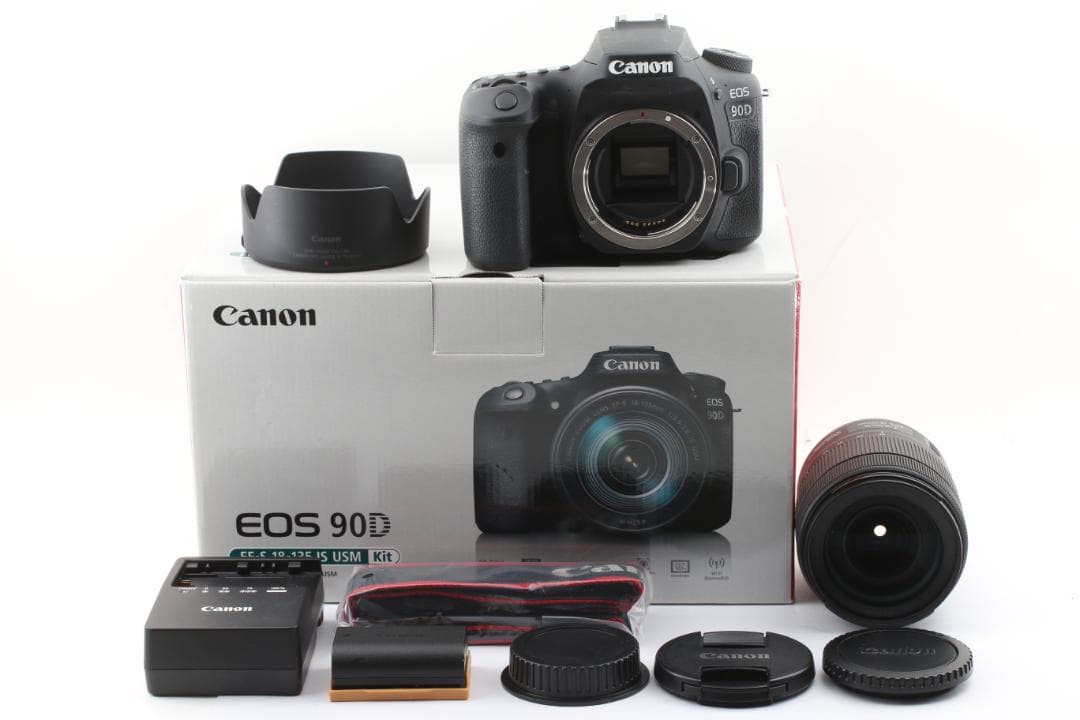 Canon EOS 90D デジタルカメラ 18-135mm レンズキット 箱付