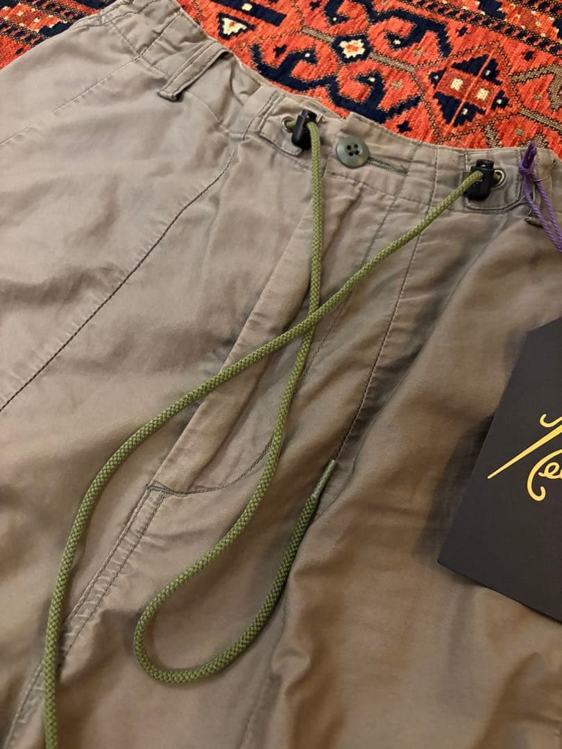 NEEDLES カーキ H.D. BDU カーゴパンツ Mサイズ
