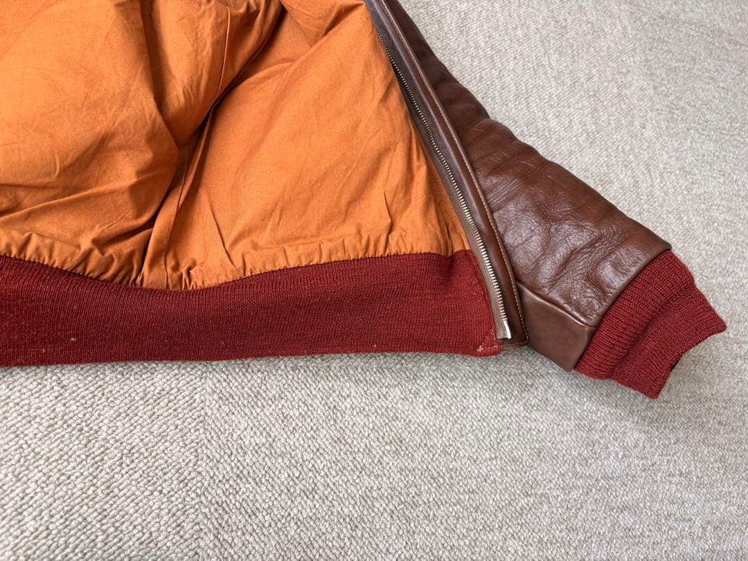 BUZZ RICKSON'S バズリクソンズA-2 赤リブBR80594