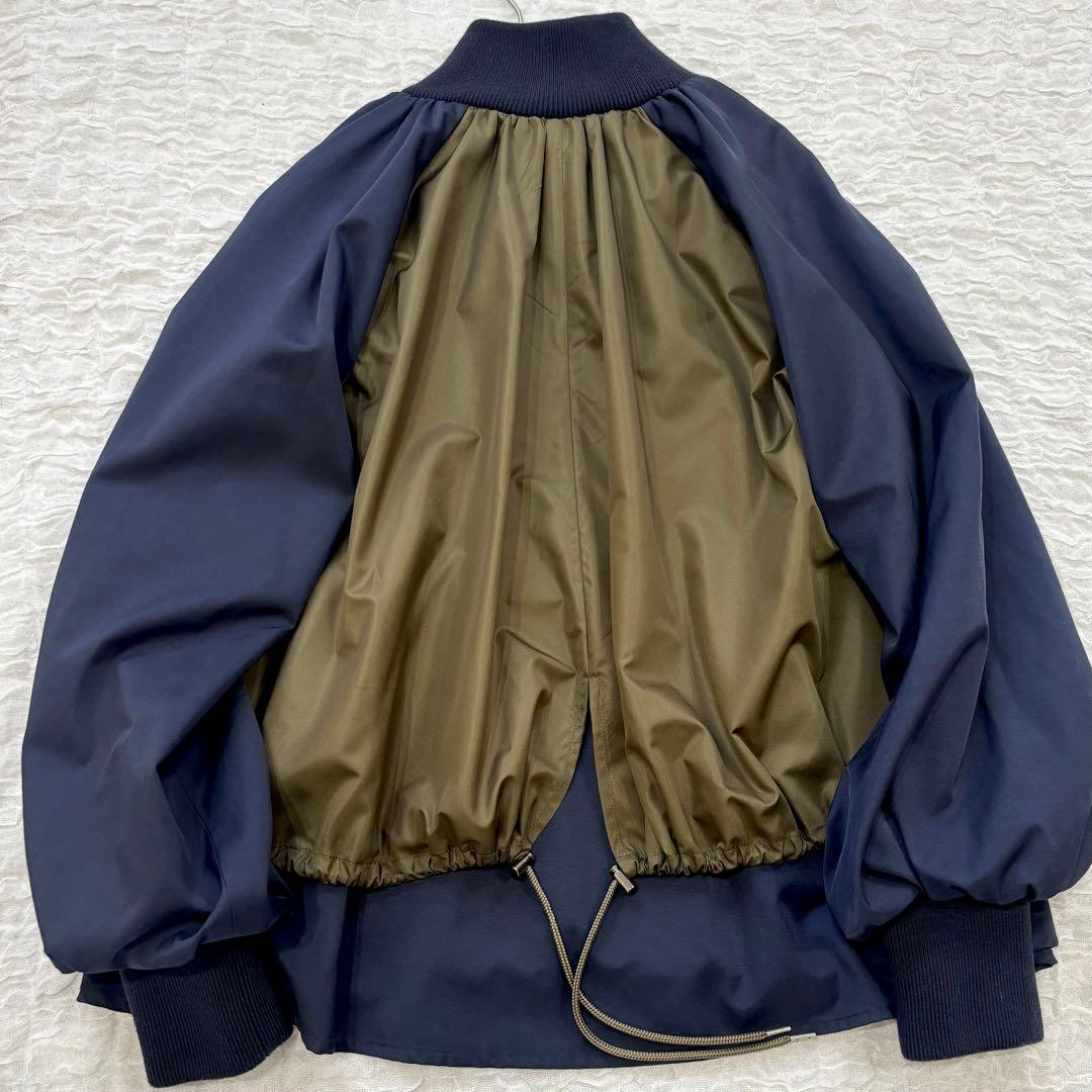 【MARECHAL TERRE 】ボリュームフレアーブルゾン　サイズ2