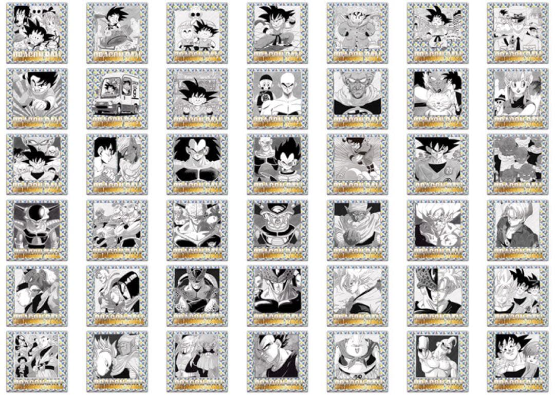 ドラゴンボール シール ウエハース 40周年 42種コンプリート 1セット⑤