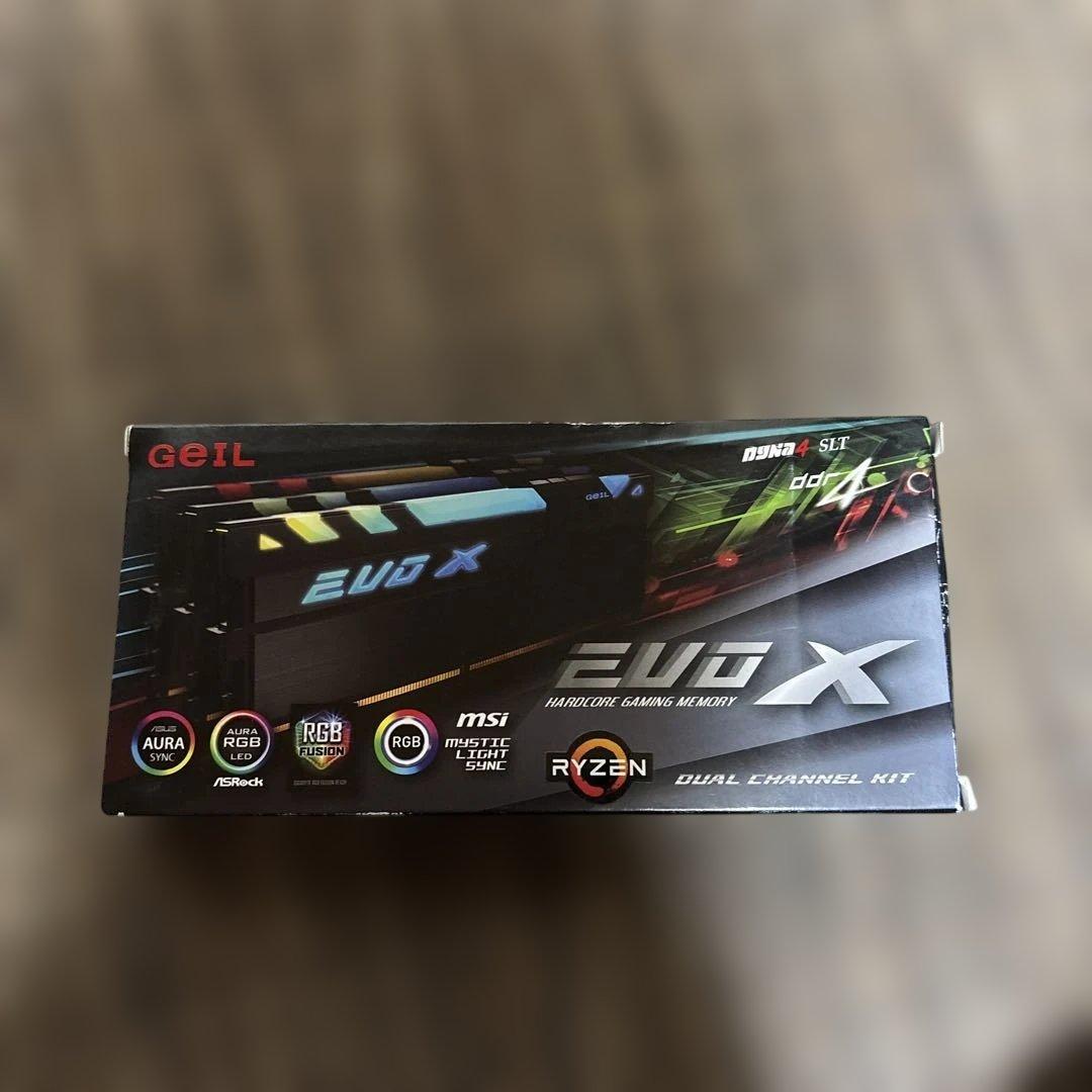 【値下げ】GeIL EVO X 32GB (16GB×2) DDR4メモリー