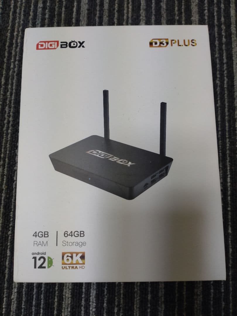 DIGIBOX D3 Plus 6Kモデル 4GB RAM 64GB