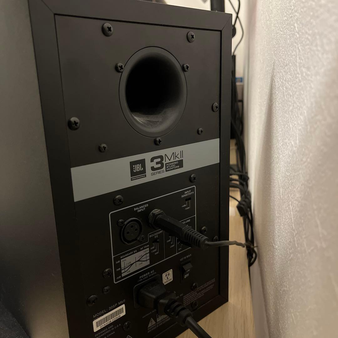 JBL★プロフェッショナルスピーカー Mk2 2本セット、本体、電源コードのみ