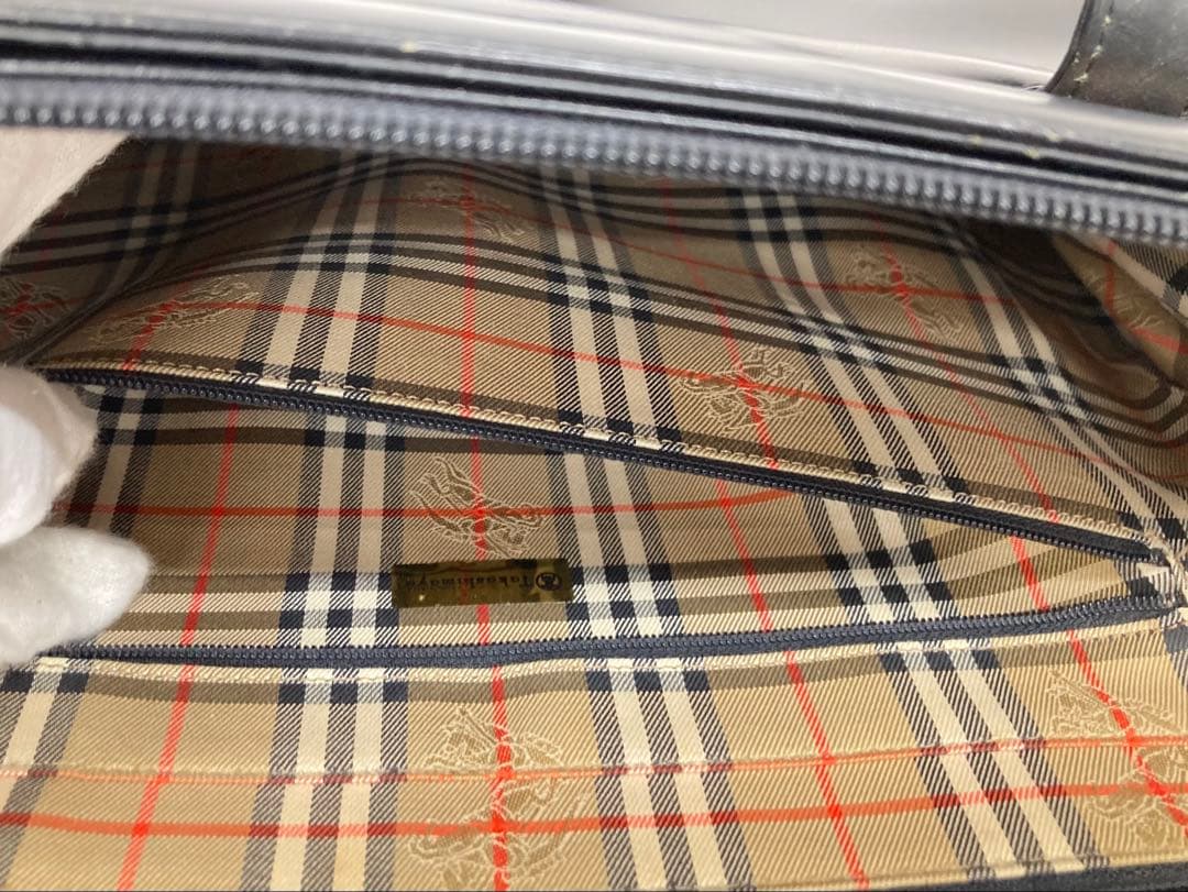 Burberry バーバリー ビジネスバッグ ブラック ベージュ ノバチェック
