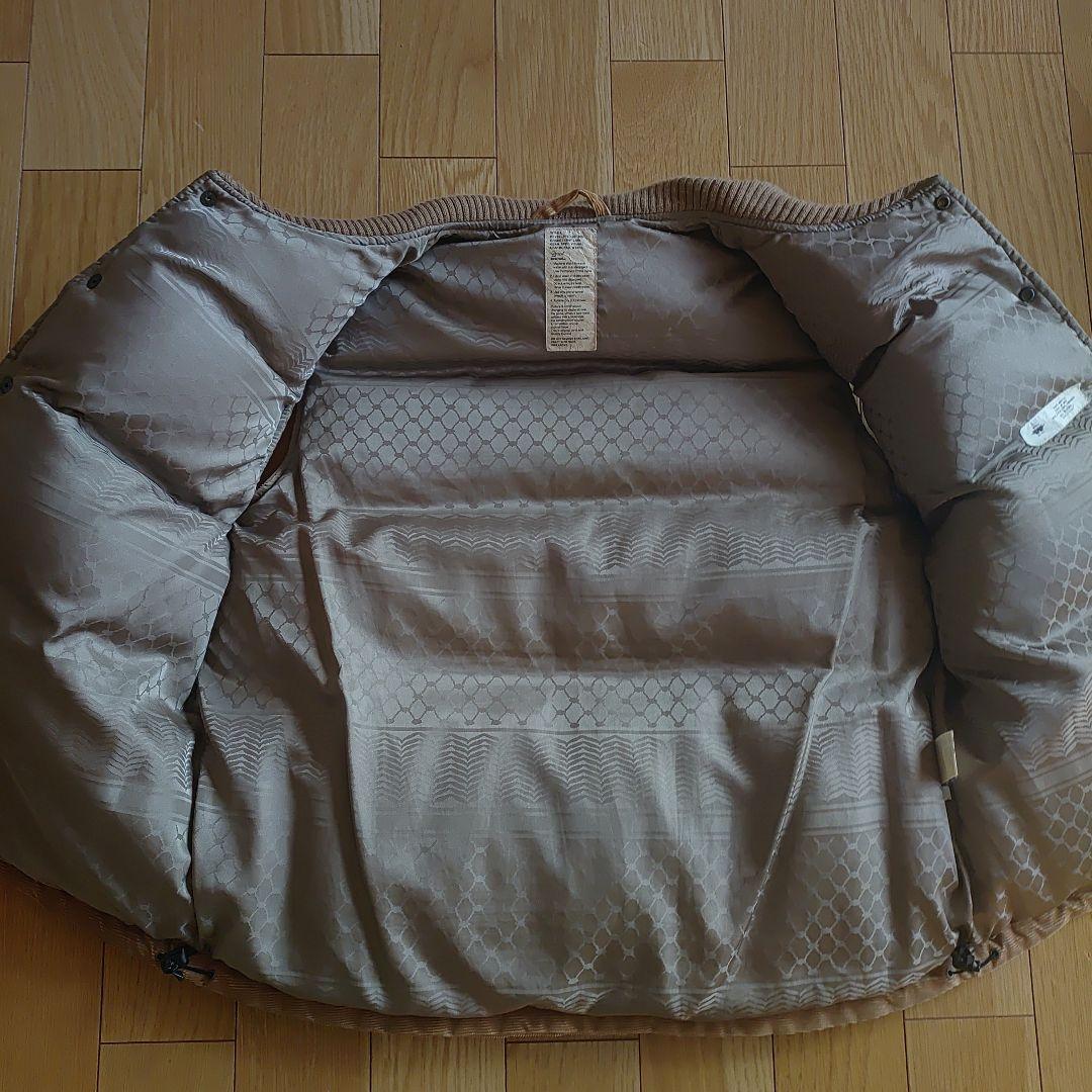 WTAPS コーデュロイ ダウンベスト ベージュ