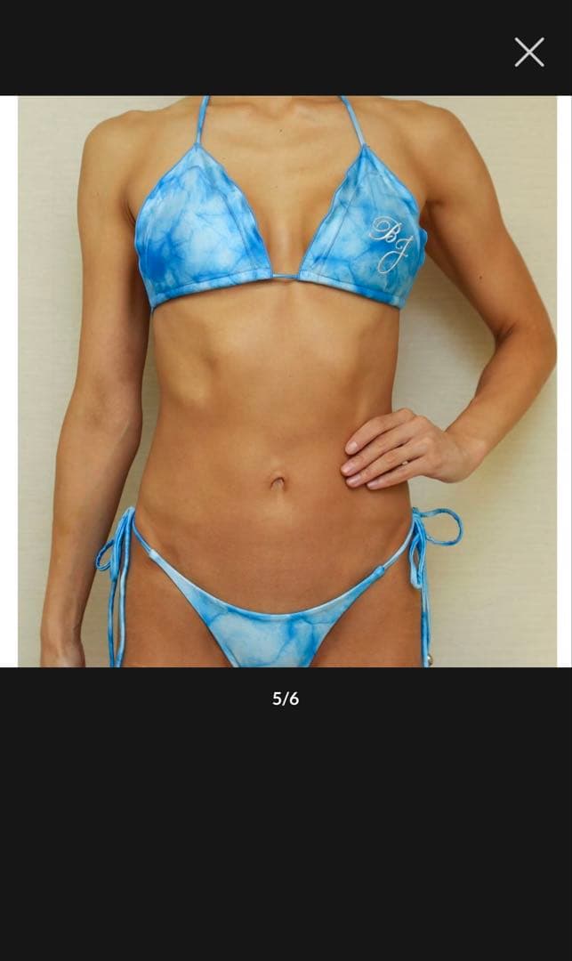 BESTBODYJAPAN【公式ビキニ】未使用マーブルブルー