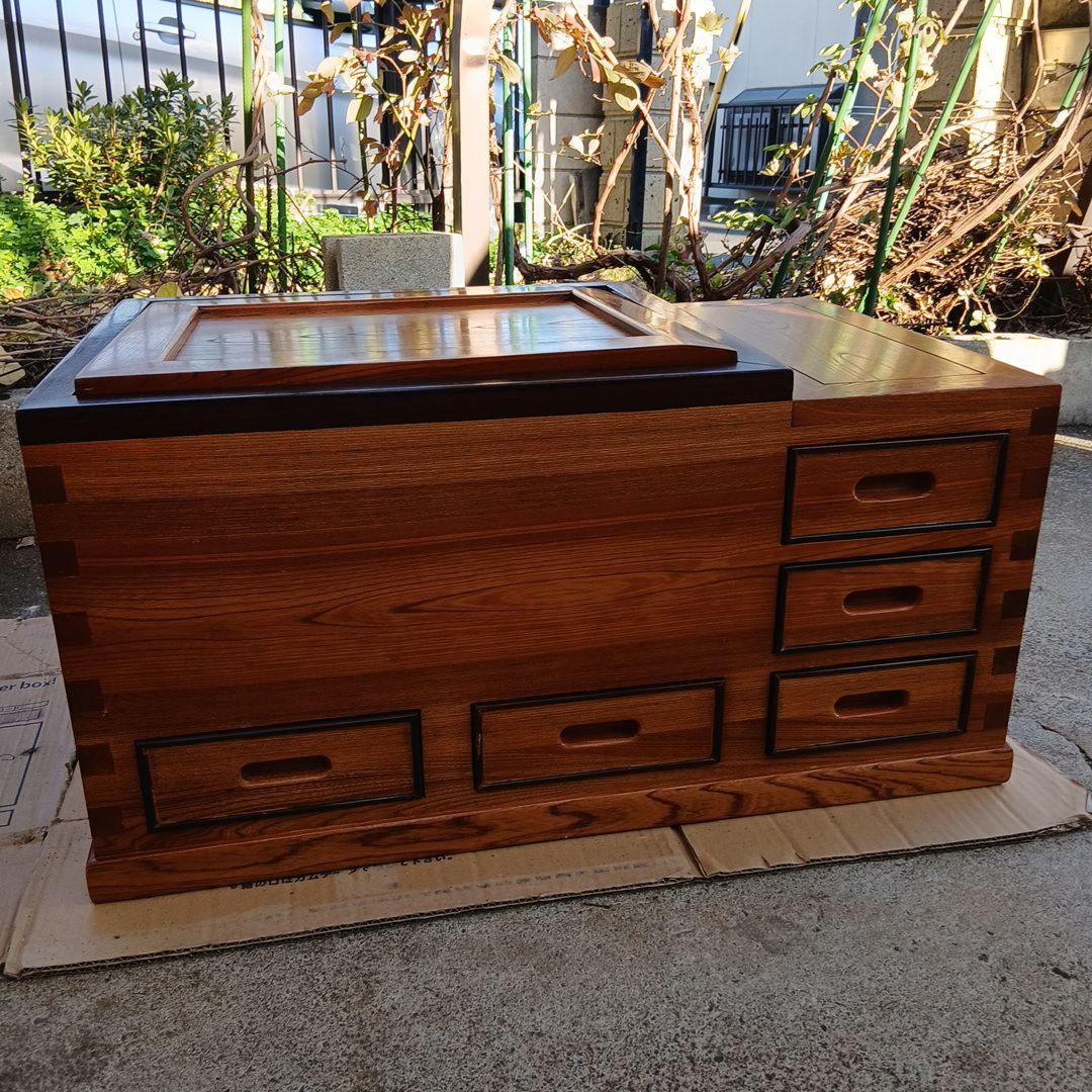 レトロ⭐️無垢材天然木高級囲炉裏いろり⭐️