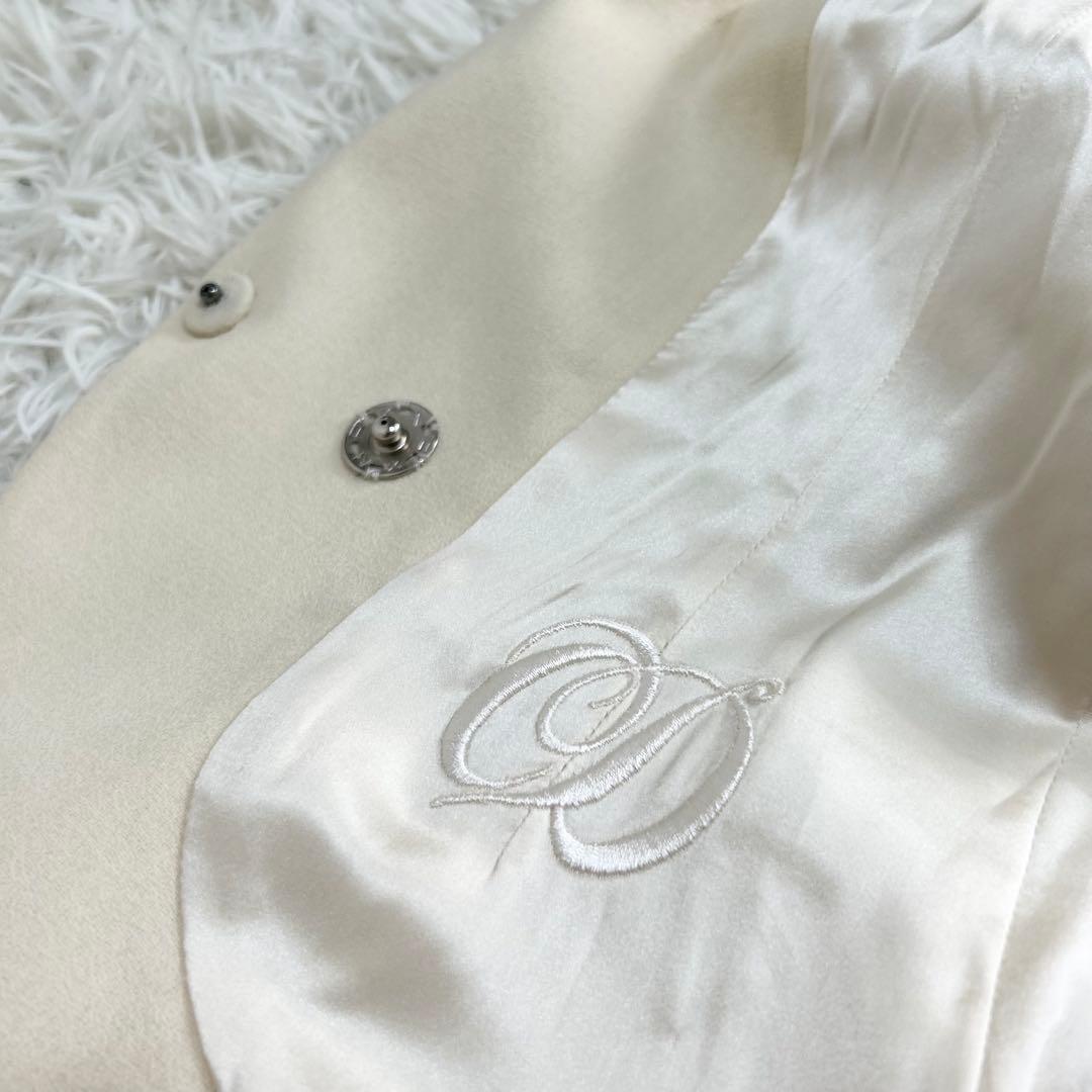 12742✨クリスチャンディオール ガリアーノ期 フリンジ テーラードジャケット