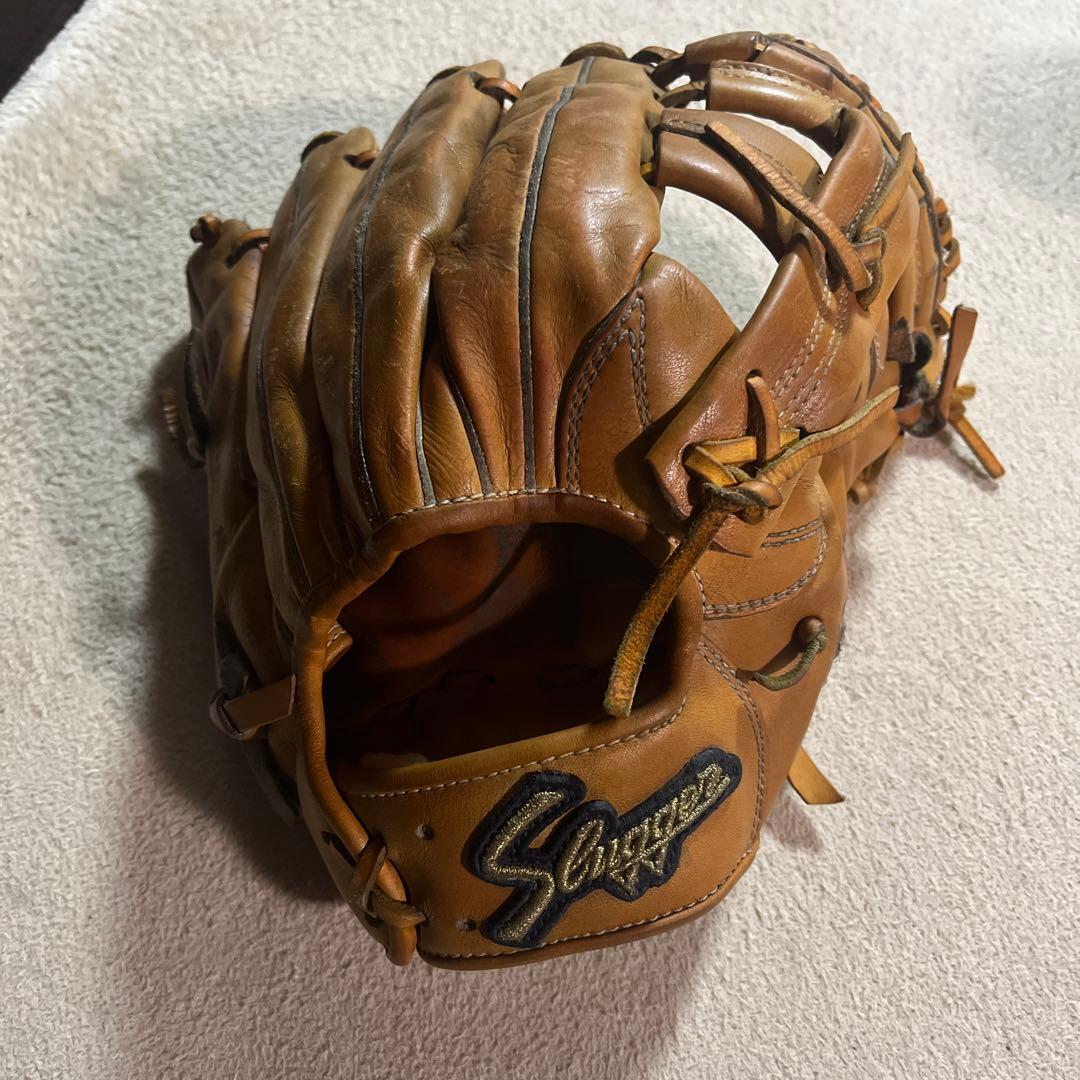 SUGGS ブラウン硬式グローブ