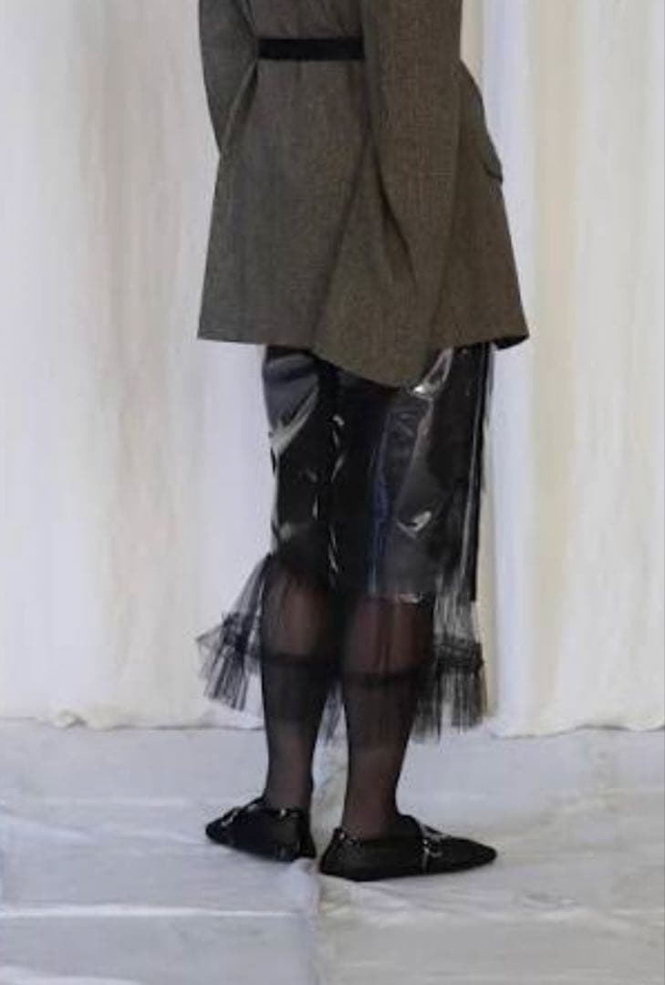 パンツ FUMIKA_UCHIDA / TULLE DRAWERS WHITE