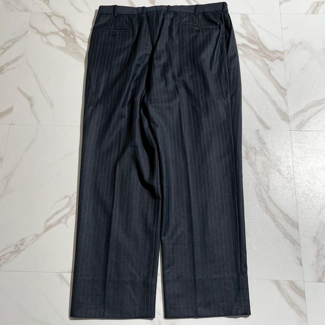 スーツ ゼニア生地 セットアップ イタリア製　高級感 XL相当　メンズ　ビジネス