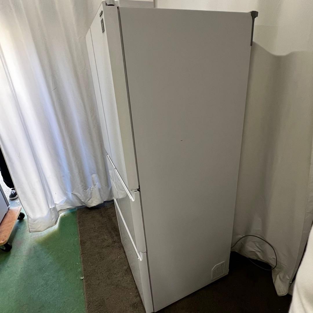 ★132　冷蔵庫　シャープ　400ℓ-500ℓ　両開き　白　安い　中古　設置無料