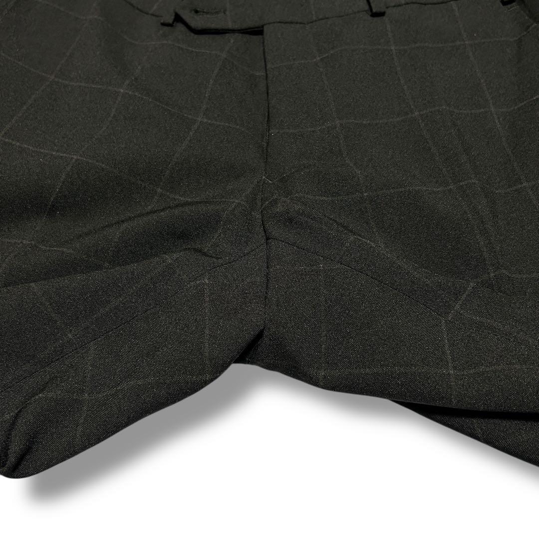 極美品【スーツセレクト】 メンズ 3ピース ペンチェック柄 ビジネススーツ 4S