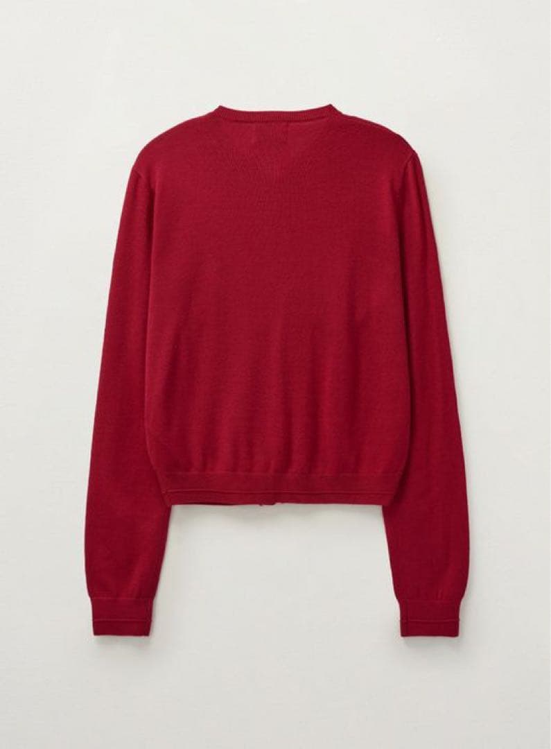 【SATUR】セター　赤カーディガン