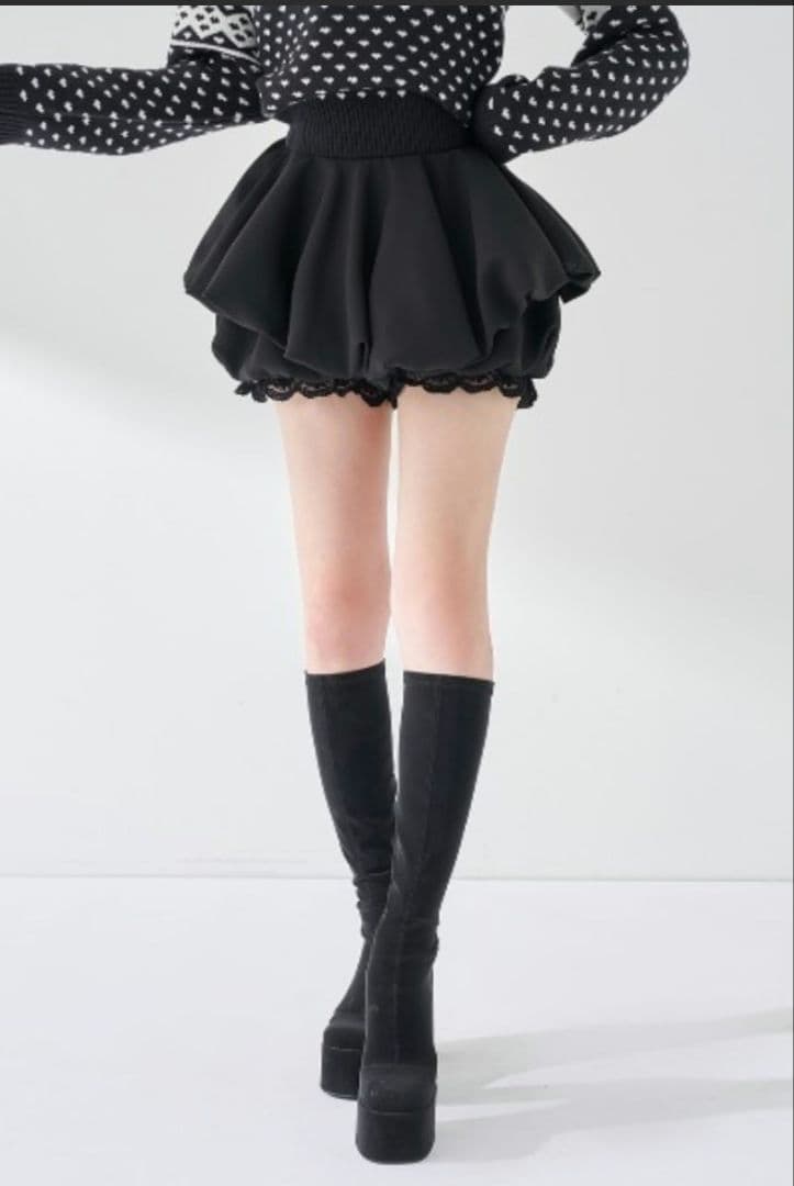 【ラスト1点】Darich ダーリッチ ボリュームバルーンミニスカート FREE