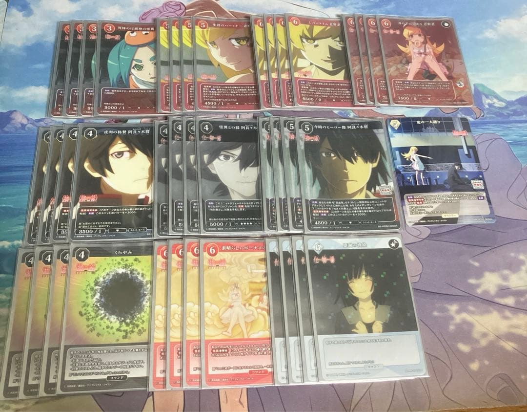 化物語　鬼の一人語り　デッキ　ビルディバイドブライト