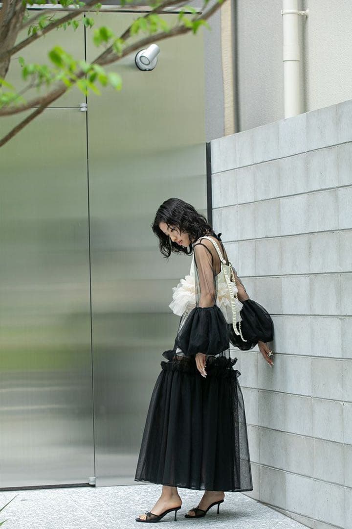 ワンピース CEREAL(POWERFUL BOMBER CUFF DRESS Vol.2)