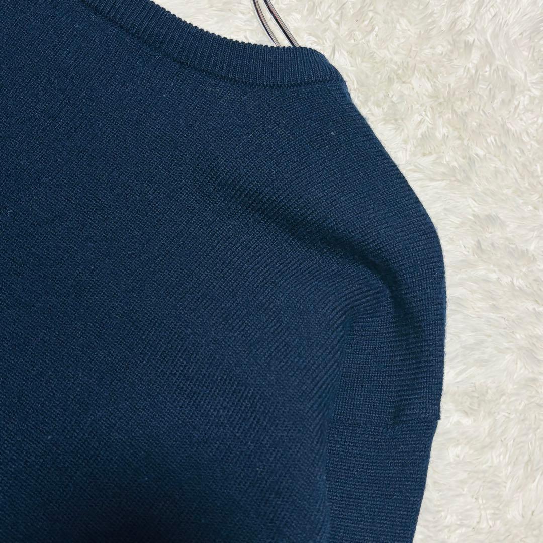 90's イヴ サンローラン カサンドラロゴ YSLロゴ ニット セーター M