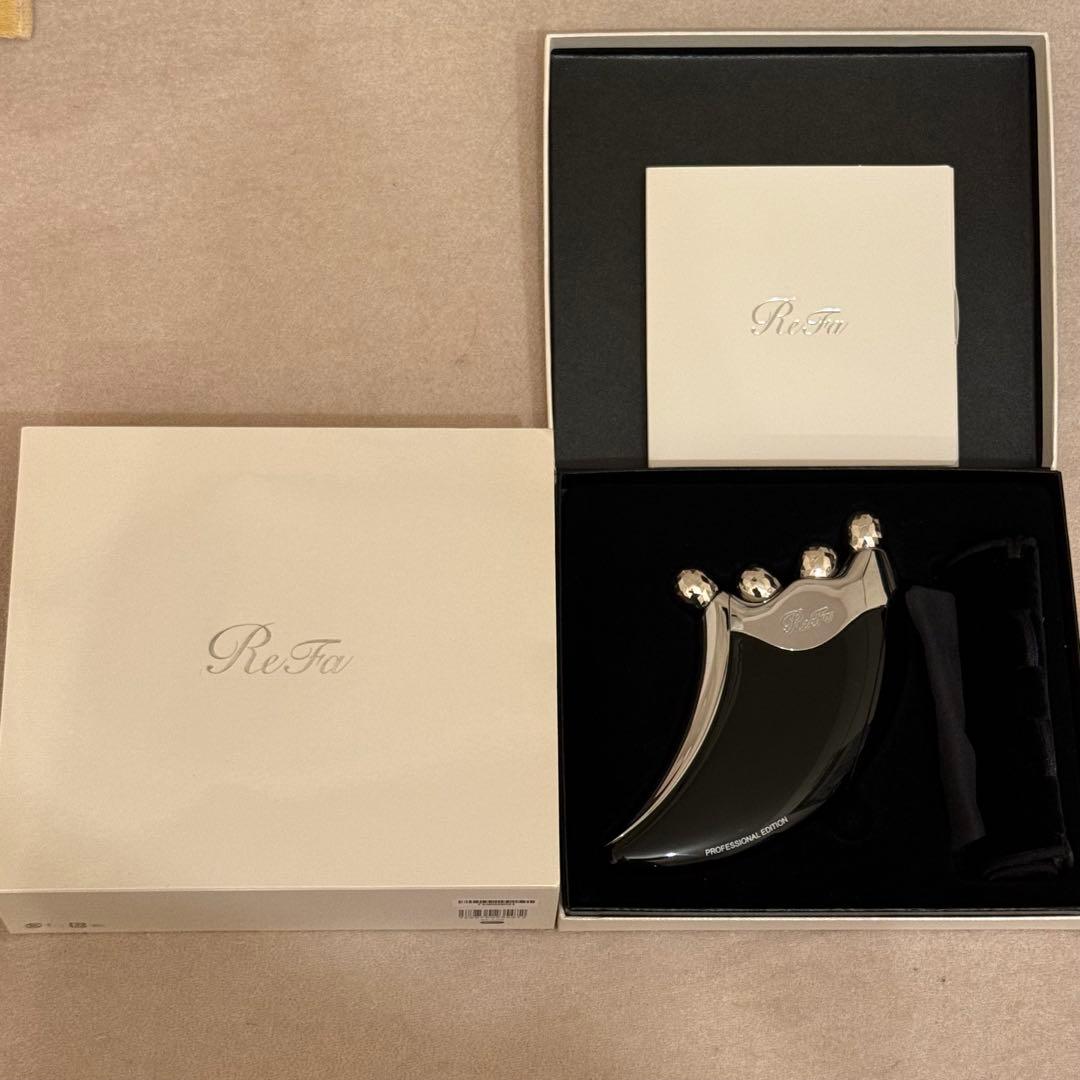 Refa 4 Caxa　リファ4カッサ　美顔ローラー　黒