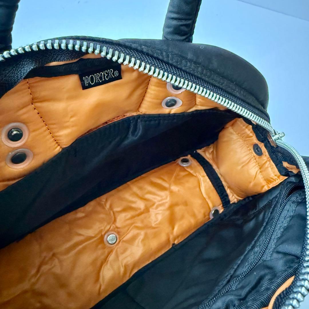 美品 希少 ヘッドポーター タンカー ボストン ダッフル バッグ ナイロン 黒