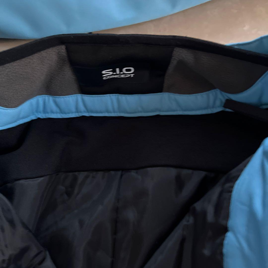 DESCENTE スキーウェアセット 赤/青ユニセックスssサイズ