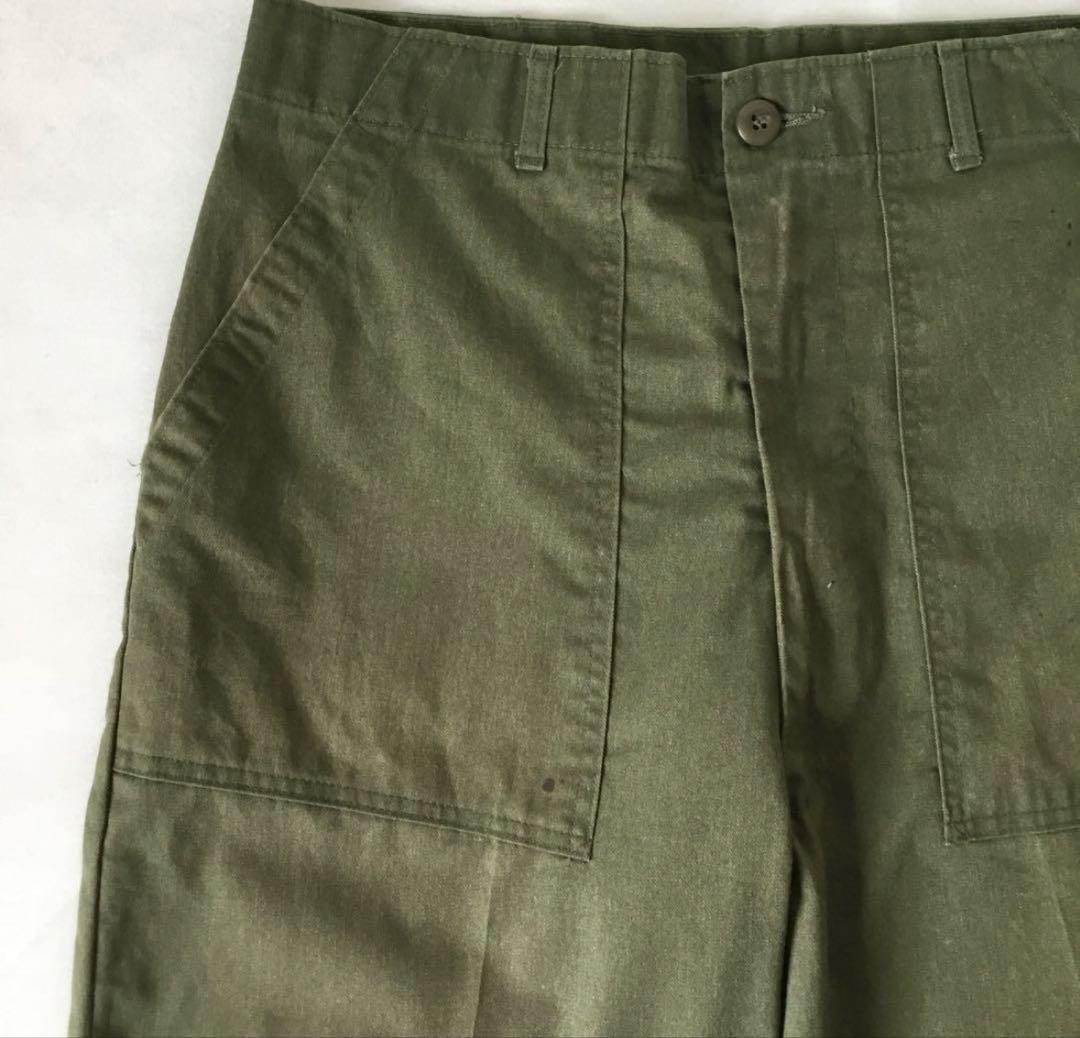 Ｗ36◎80ｓ/米軍実物★ファティーグパンツ■ベイカーパンツ
