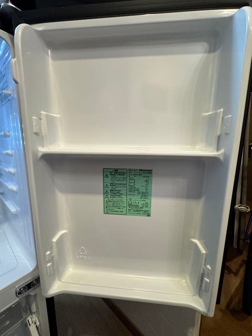 Hisense 冷凍冷蔵庫 HR-G1501 2021年製