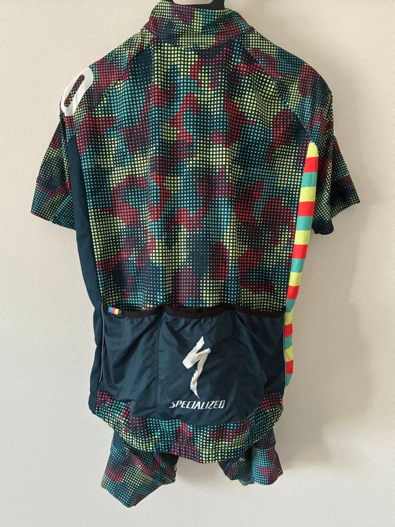 スペシャライズド サイクルジャージ カモフラージュ ビブシューツ上下セット