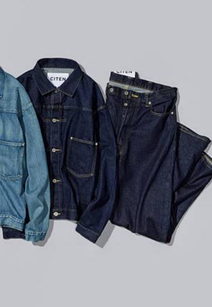CITEN DENIM JACKET PANTS byYF セットアップ 1st