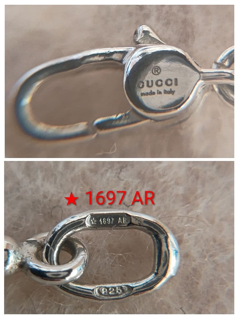 GUCCI ボールチェーン 50cm 2mm幅 SILVER925 ユニセックス