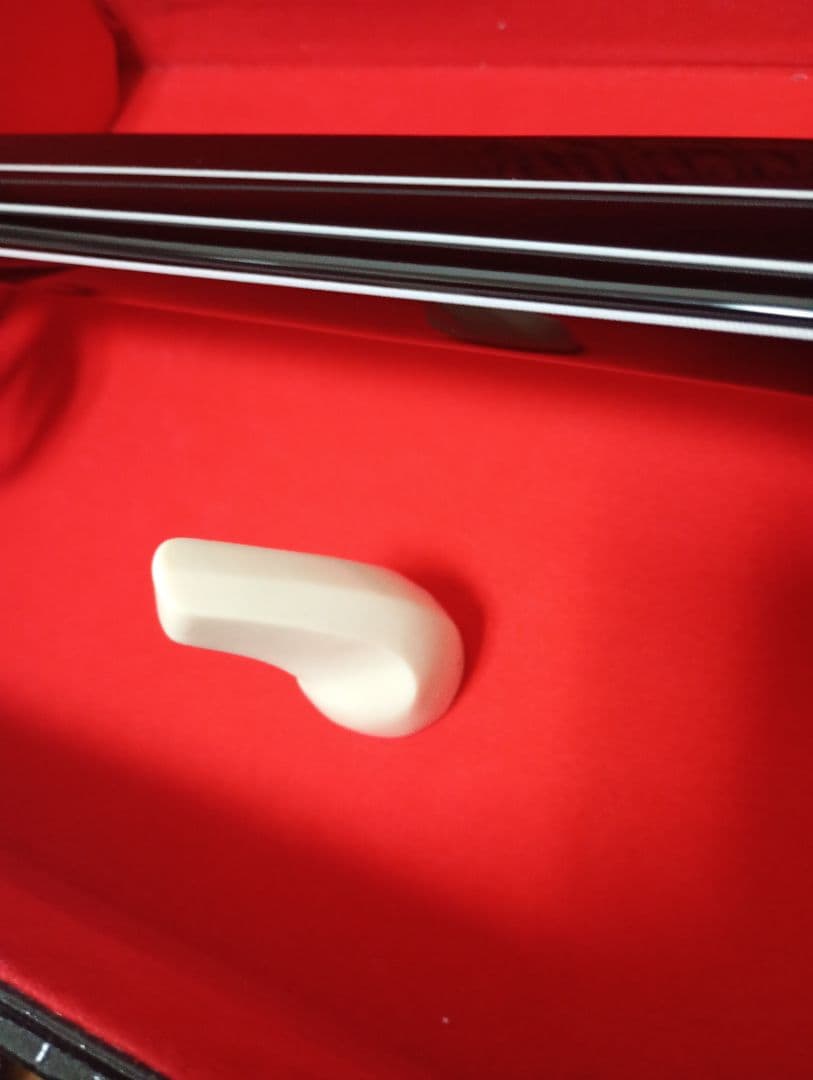 三線本体 ヘビ革 黒