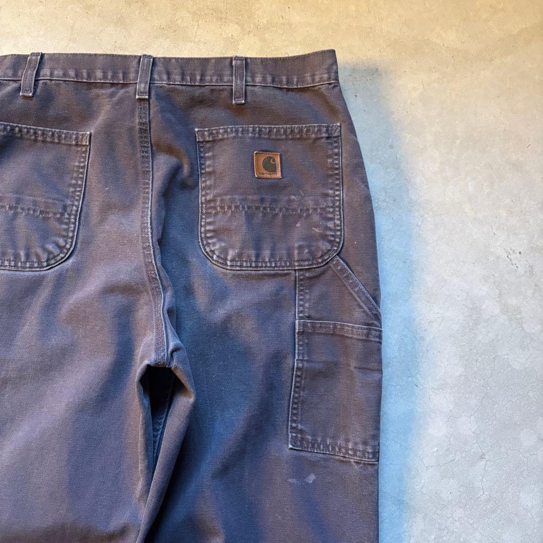 カーハート　ペインターパンツ　ダックパンツ　ボロ